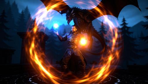 Text to Image AI effects generated image