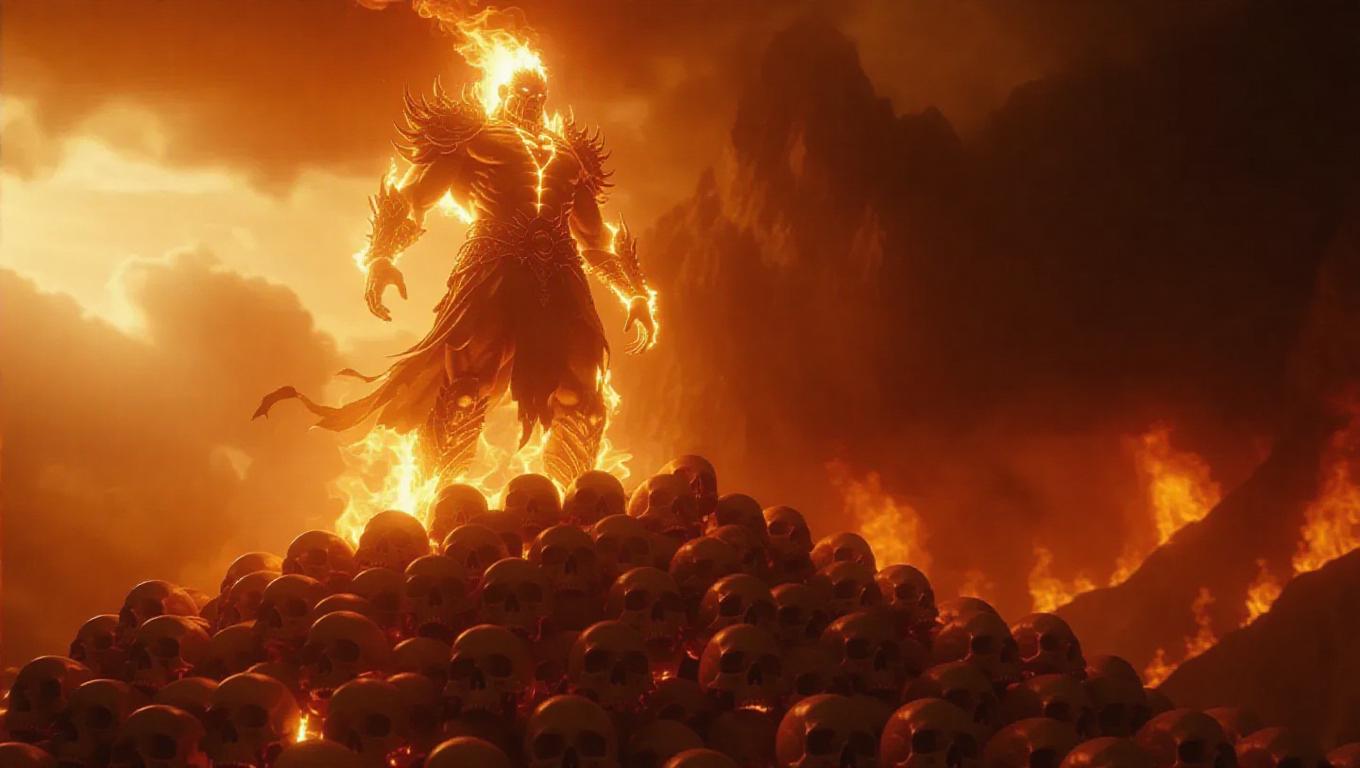 Octane Fire God A legendary fire god, his entire body composed of swirling infernos ...