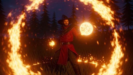 Text to Image AI effects generated image