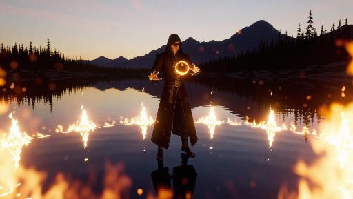 Text to Image AI effects generated image