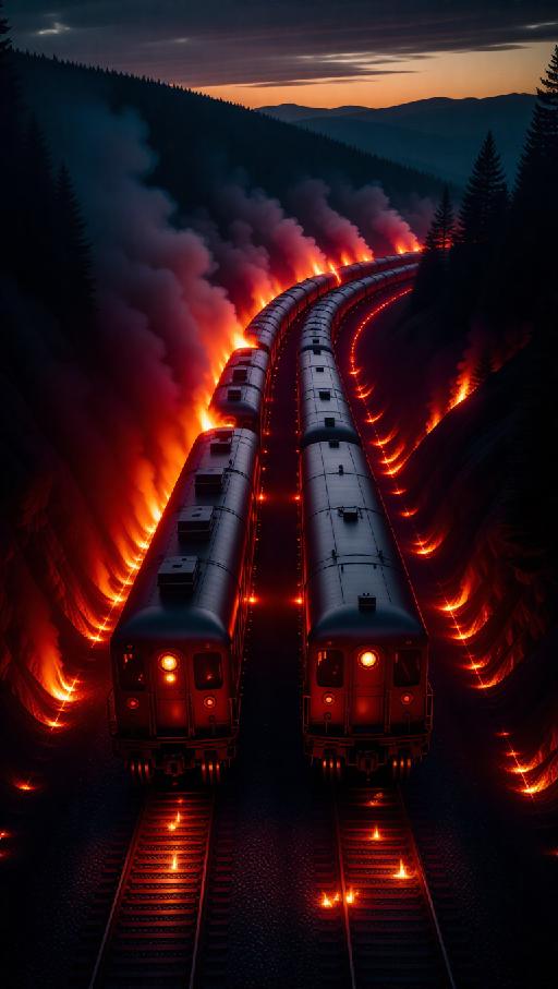 Text to Image AI effects generated image