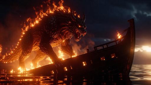 Text to Image AI effects generated image