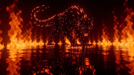 Text to Image AI effects generated image