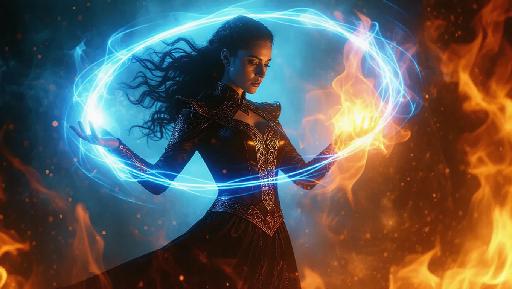 Text to Image AI effects generated image