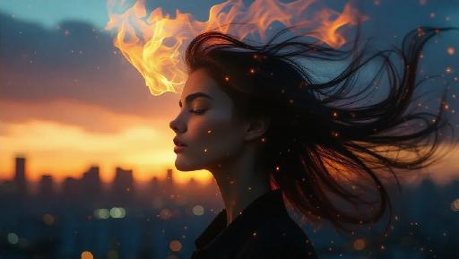 Text to Image AI effects generated image