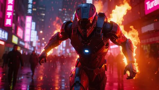 Text to Image AI effects generated image