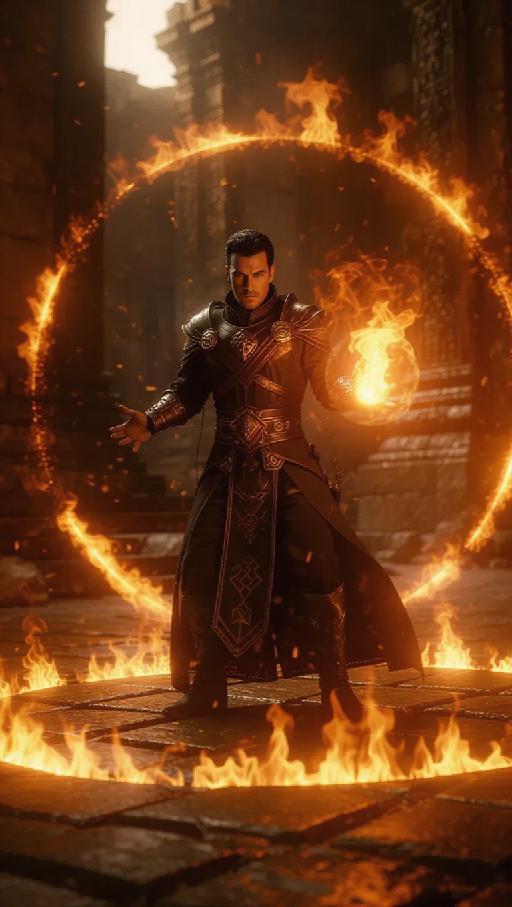 Text to Image AI effects generated image