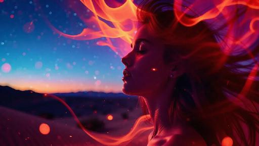 Text to Image AI effects generated image