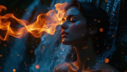 Text to Image AI effects generated image