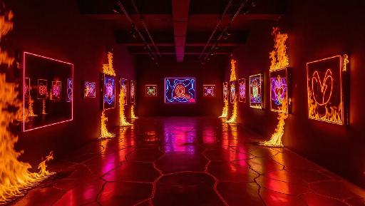 Text to Image AI effects generated image