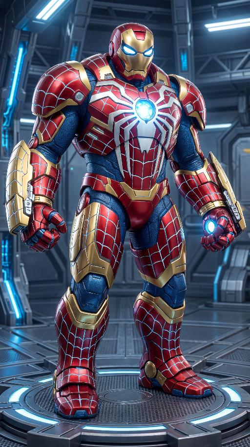 Spider-Metropolitan 2099 (Second Suit) AI effects generated image