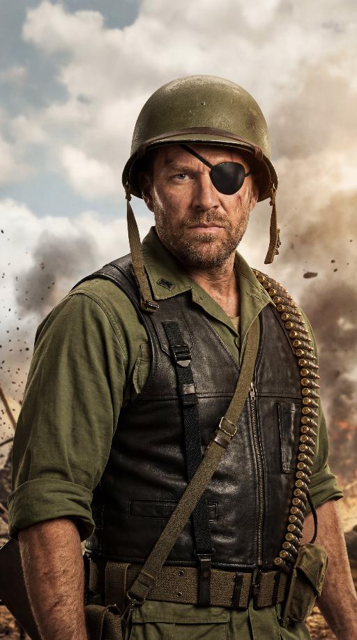 Sgt. Fury (New Earth & Prime Earth) (2) AI effects generated image