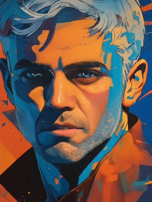 Image to Image AI effects generated image