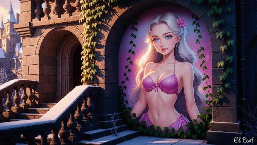 Text to Image AI effects generated image