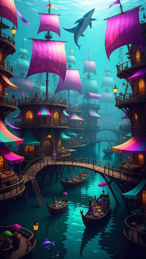 Text to Image AI effects generated image