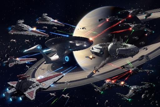 J. J. Abrams's Trek Wars AI effects generated image
