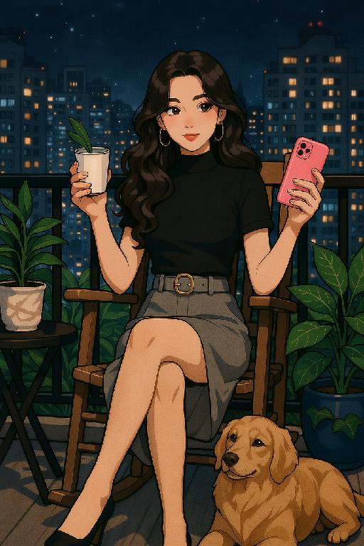 Text to Image AI effects generated image