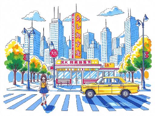 Text to Image AI effects generated image