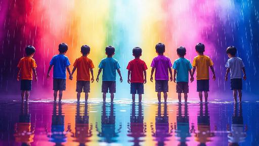 Text to Image AI effects generated image