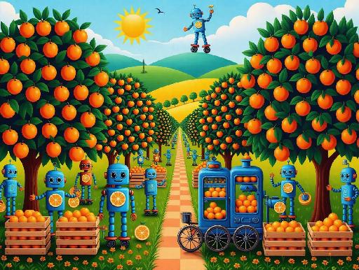 Text to Image AI effects generated image