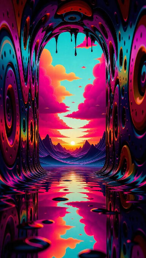 Text to Image AI effects generated image