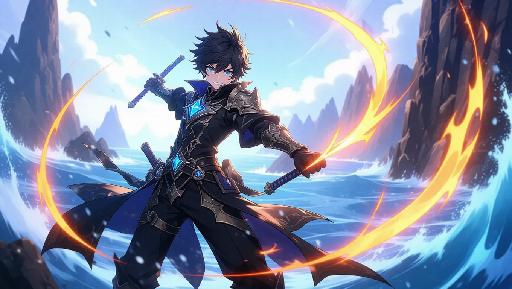 Text to Image AI effects generated image