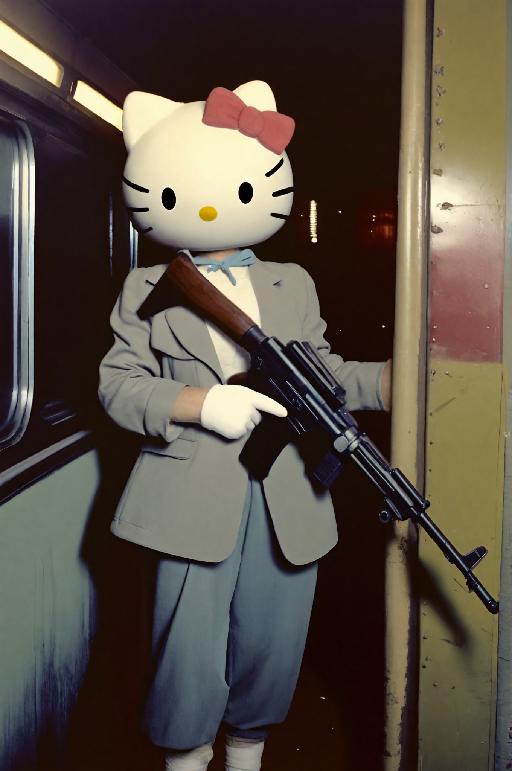 Image to Image AI effects generated image