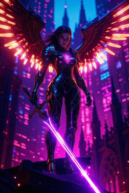 Text to Image AI effects generated image