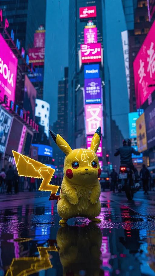 Text to Image AI effects generated image