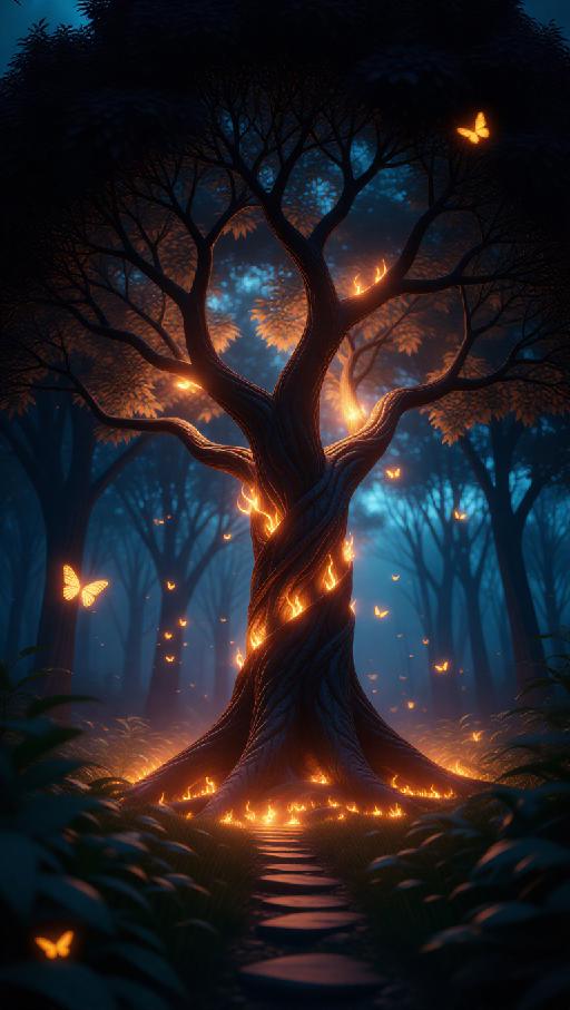 Text to Image AI effects generated image