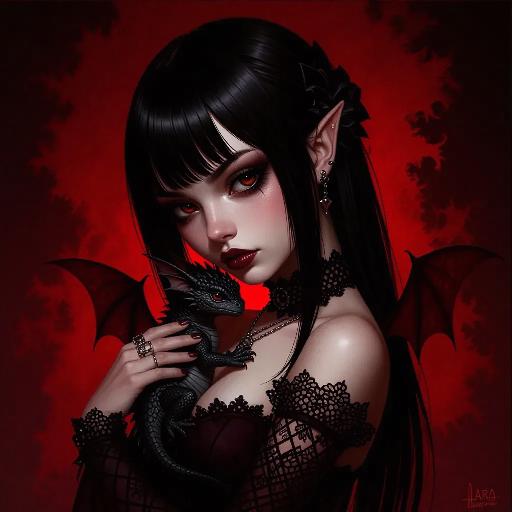 Text to Image AI effects generated image