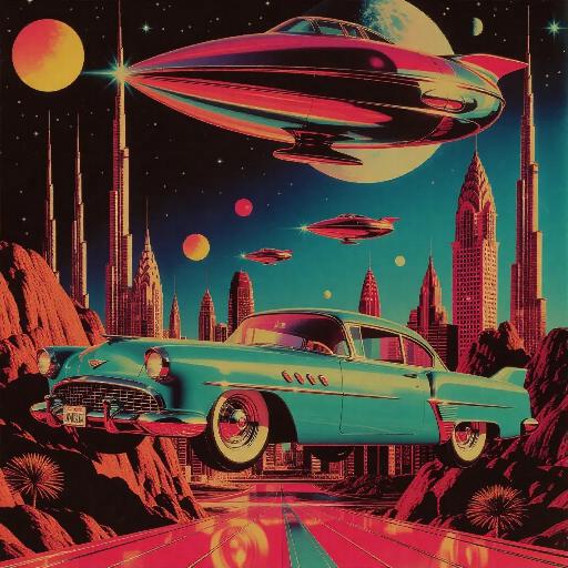 Text to Image AI effects generated image