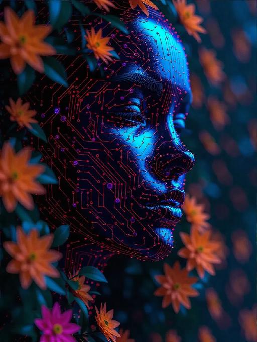 Text to Image AI effects generated image