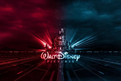 Walt Disney Pictures logo (Tron: Legacy and Ares) AI effects generated image
