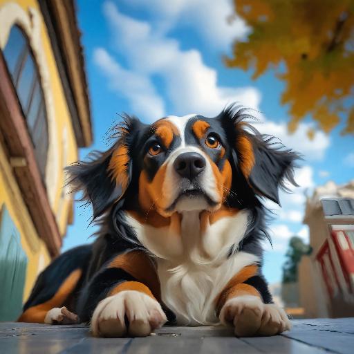 Image to Image AI effects generated image