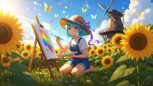 Text to Image AI effects generated image