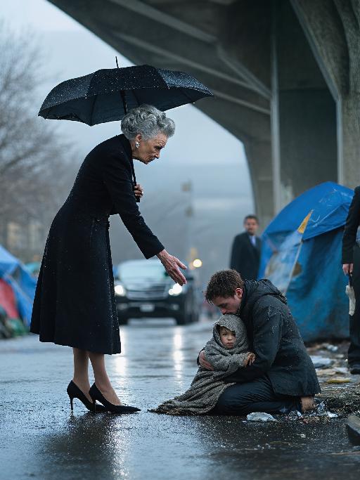 I found my grandson homeless under a bridge