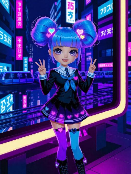 Text to Image AI effects generated image