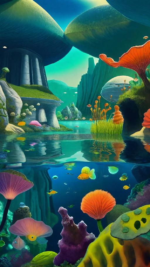 Image to Image AI effects generated image