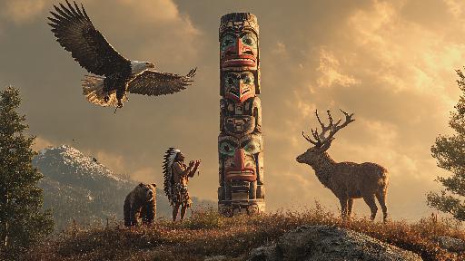 Souls of the Ancestors AI effects generated image