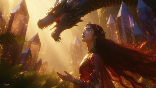 Text to Image AI effects generated image