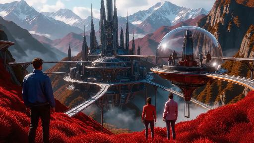 Text to Image AI effects generated image