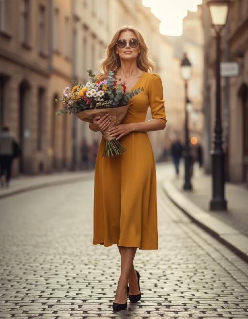 Retro Elegance in Motion AI effects generated image