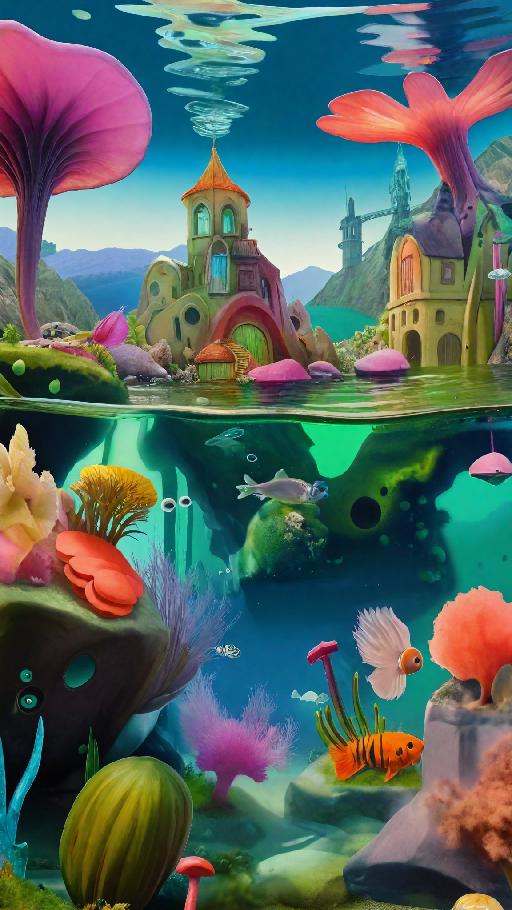 Image to Image AI effects generated image