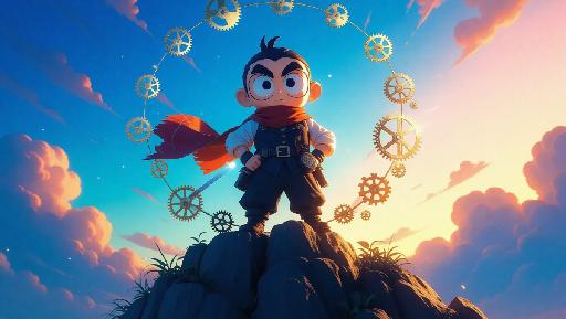 Text to Image AI effects generated image