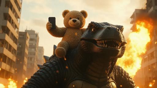 Text to Image AI effects generated image