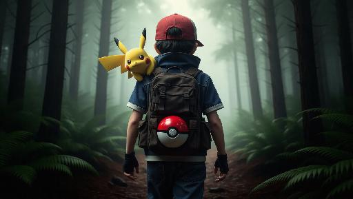 Text to Image AI effects generated image