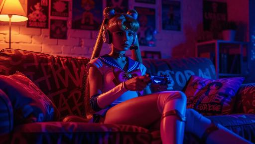 Text to Image AI effects generated image