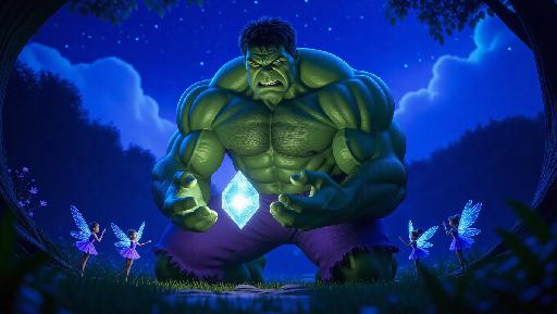 Text to Image AI effects generated image