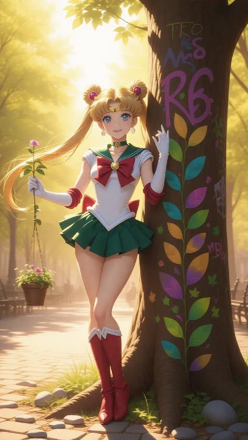 Text to Image AI effects generated image